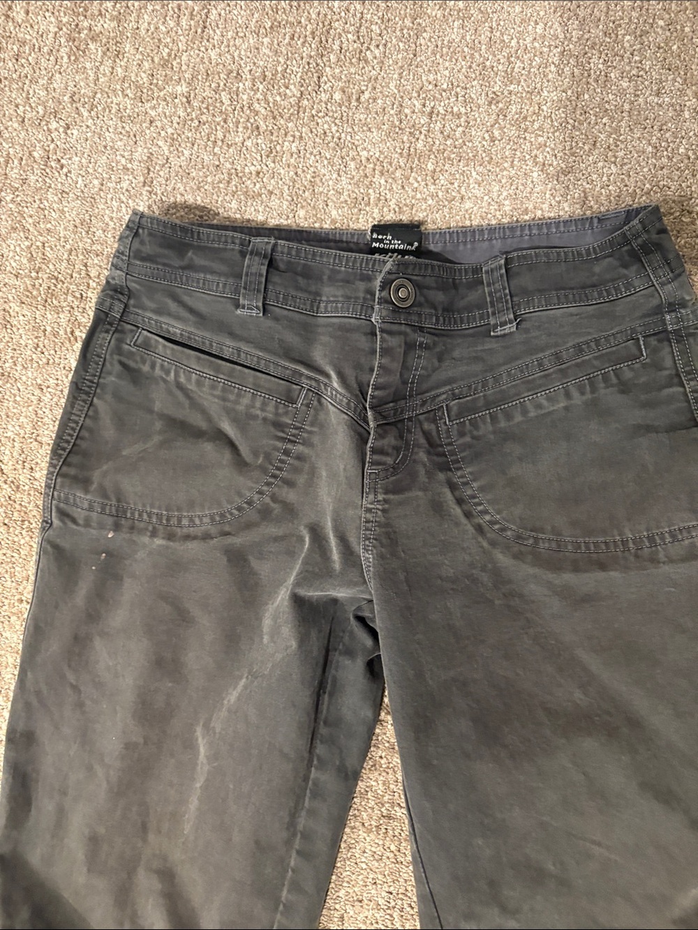 Kuhl Woman’s Dusted Black Workwear Straight-Leg Pants size 6